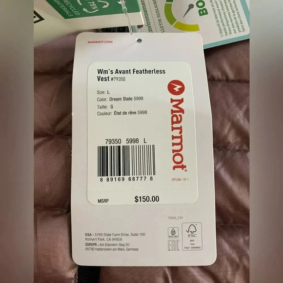 NEW Marmot Avant Featherless Vest-Large - Picture 8 of 9